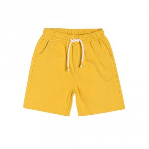 Miniklub Knit Shorts - Yellow, 4-5yr